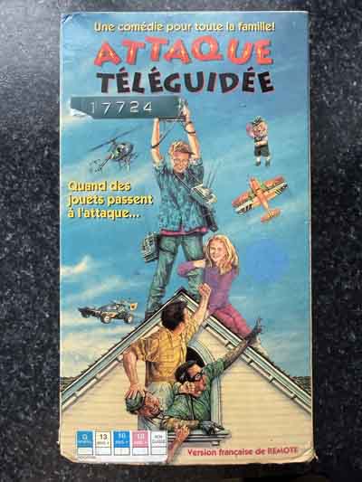 vhs – attaque téléguidée (1993)