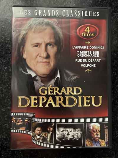 dvd – Gerard Depardieu : Les Grands Classiques