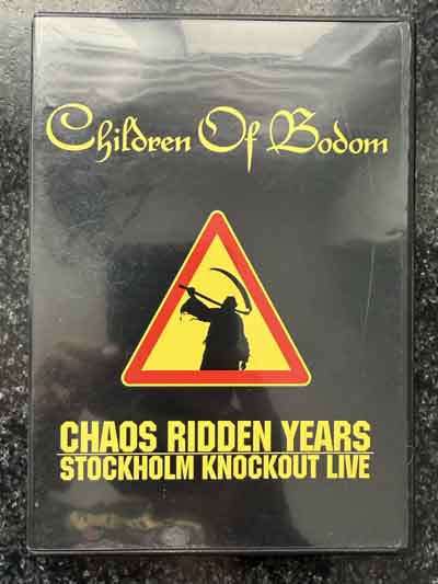 dvd – Children Of Bodom : Chaos Ridden Years