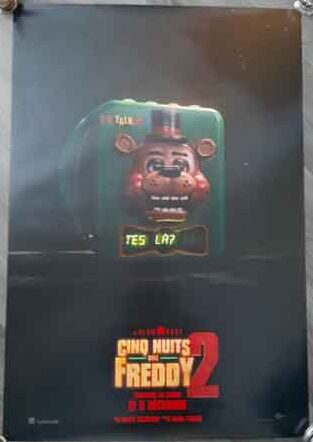 poster original canadian – five nights at freddy’s 2 (2025)