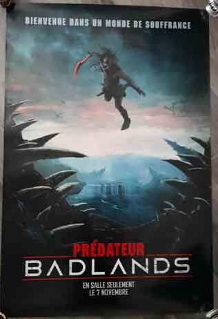 poster original canadian – predator : badlands (2025)