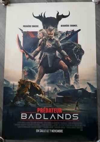poster original canadian – predator : badlands (2025)