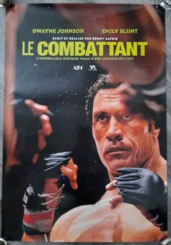 poster original canadian – the smashing machine (2025)