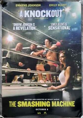 poster original canadian – the smashing machine (2025)