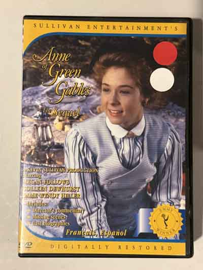 dvd – Anne of the Green Gables : The Sequel (1987)