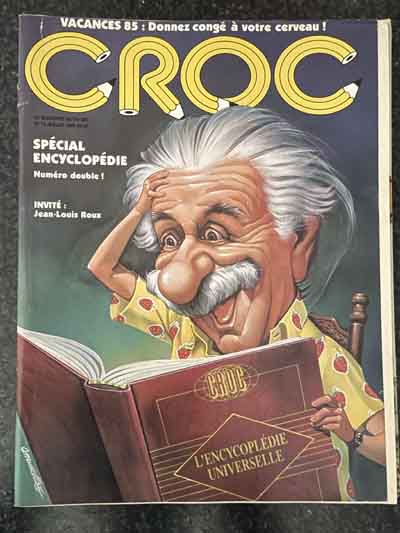 magazine – croc : #72 (1985) special encyclopedie