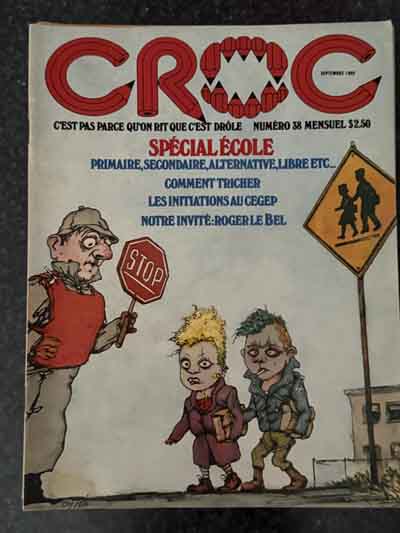magazine – croc : #38 ( special ecole)