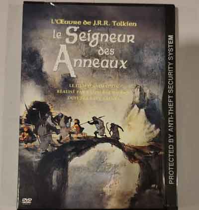 dvd – le seigneur des anneaux (1978)