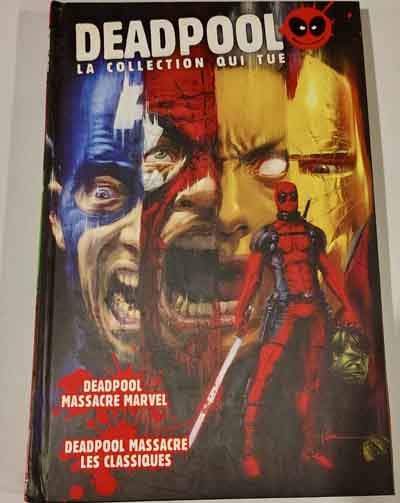comic book – deadpool : la collection qui tue (hardcover)