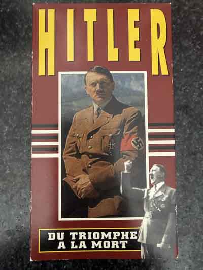vhs – hitler : du triomphe a la mort
