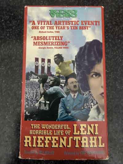 vhs- The Wonderful, Horrible Life of Leni Riefenstahl