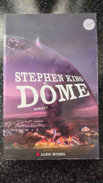 stephen king book- dome tome 2 (albin michel)