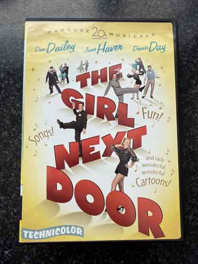dvd – The Girl Next Door (1953)