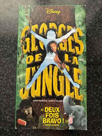 vhs – george de la jungle (1997)