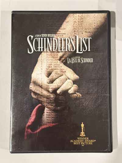 dvd – Schindler’s List (1993)