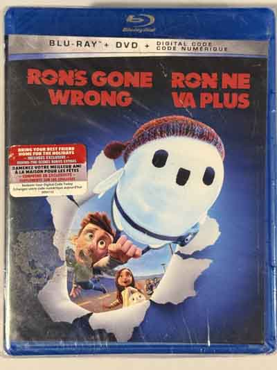 bluray – Ron’s Gone Wrong (2021) new seal