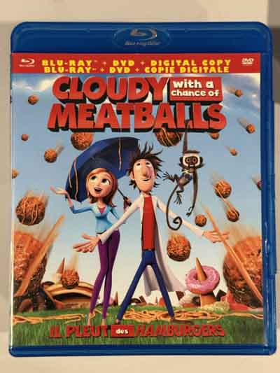bluray – Cloudy with a Chance of Meatballs (2009)