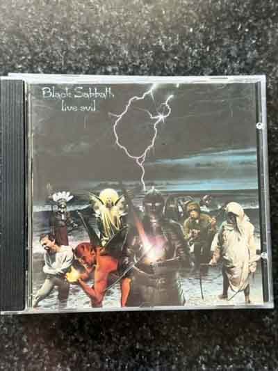 cd – Black Sabbath : Live Evil (1982)