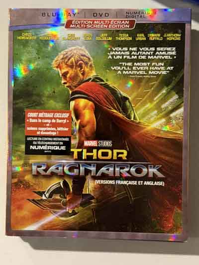 bluray – Thor : Ragnarok (2017)