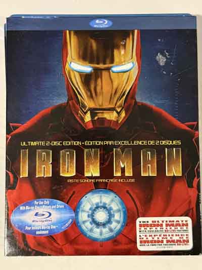 bluray – iron man (2008)