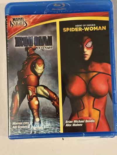 bluray – Iron Man: Extremis/Spider-Woman: Agent Of S.W.O.R.D.
