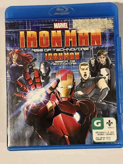 bluray – Iron Man: Rise of the Technovore (2013)
