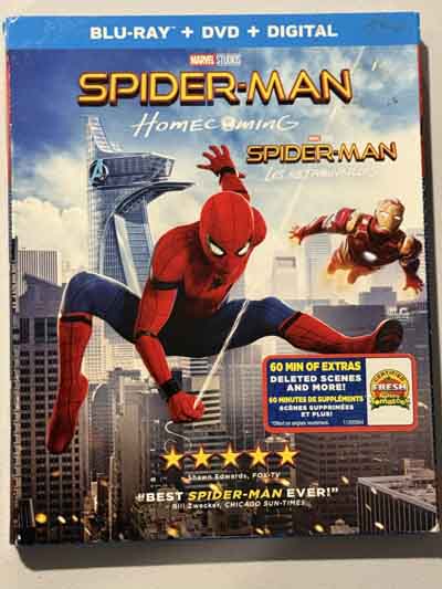 bluray – Spider-Man : Homecoming (2017)