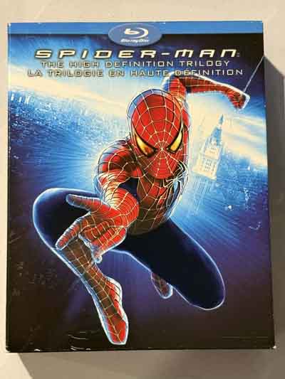 bluray – spider-man : trilogy