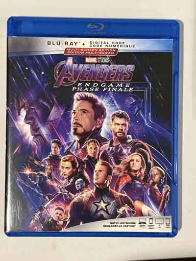 bluray – Avengers: Endgame (2019)