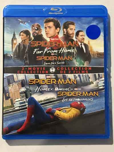 bluray – Spider-Man 2-Movie Set : Far From Home/Homecoming