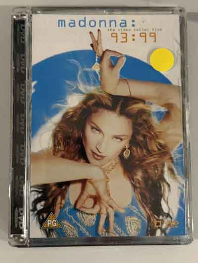 dvd pal – Madonna : Collection Vidéo 1993-1999