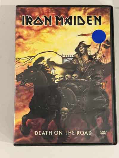 dvd pal – iron maiden : death on the road