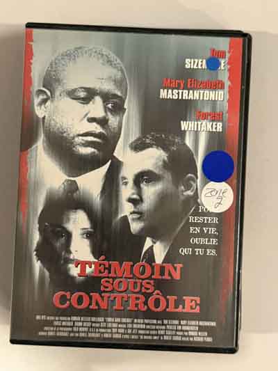 dvd pal – temoin sous controle (1999)