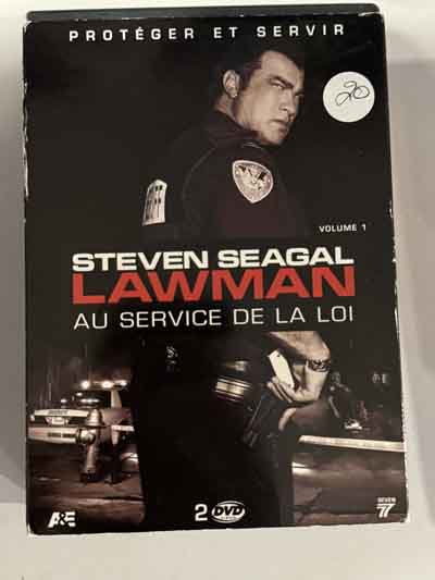 dvd pal – Steven Seagal LawMan: the Complete Season One