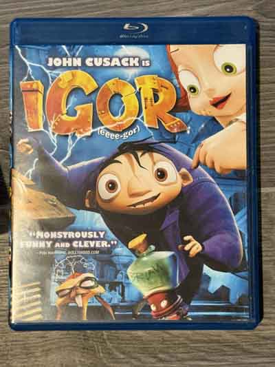 bluray – igor (2009)