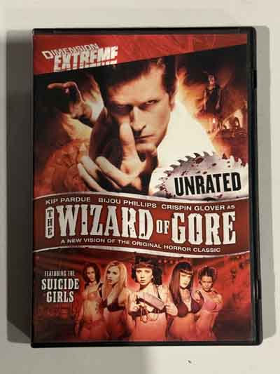 dvd – The Wizard Of Gore: Unrated (Dimension Extreme 2008)