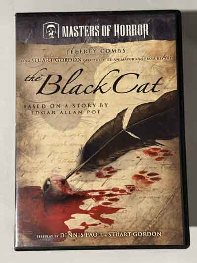 dvd – Masters of Horror: The Black Cat (2007)
