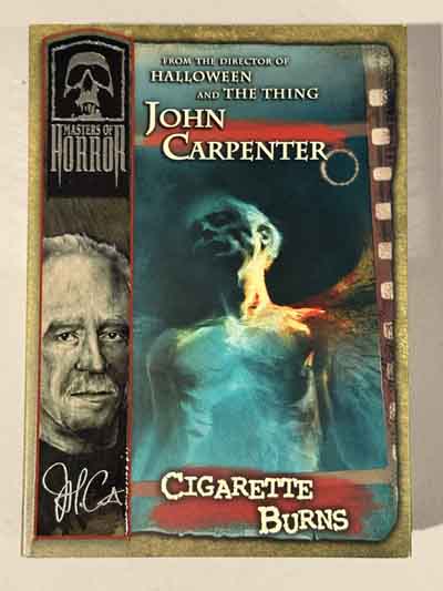 dvd – Masters of Horror – John Carpenter: Cigarette Burns (2006)