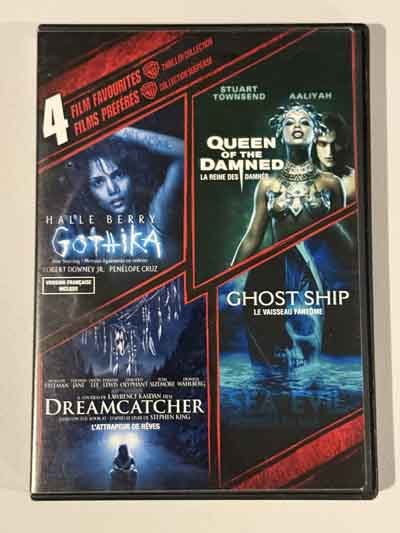 dvd – 4 Film Favorites: Thrillers (Dreamcatcher, Ghost Ship)