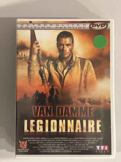 dvd pal – le legionnaire (1998)