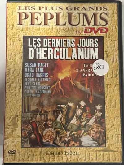 dvd pal – Les plus grands peplums : les derniers jours d’herculanum