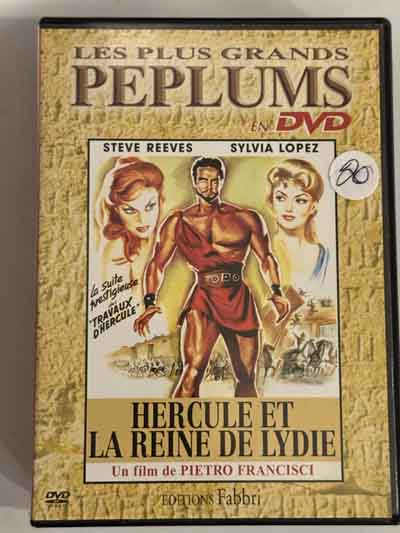 dvd pal – Les plus grands peplums : Hercule et la reine de Lydie