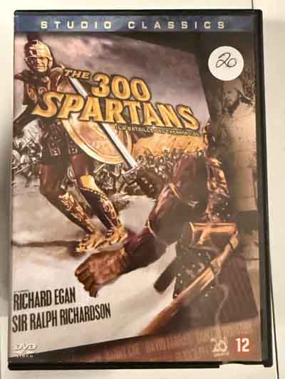 dvd pal – the 300 spartans (1962)