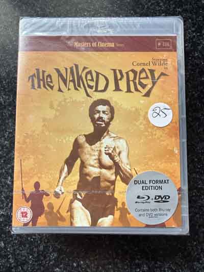 bluray pal – the naked prey (1965) new seal