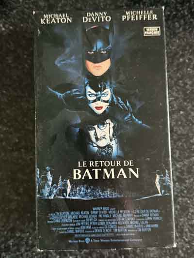 vhs – le retour de batman (1991)