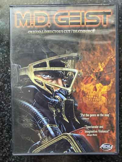 dvd – M.D. Geist : Directors Cut/Death Force (1998)