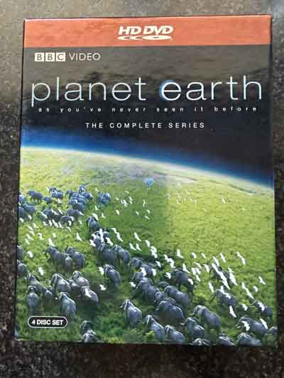 hd dvd – Planet Earth : The Complete series