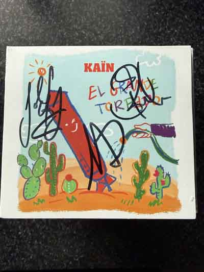 cd – kain : el grande torpedo (2023) signed