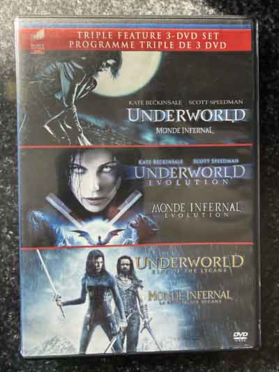 dvd – Underworld : 1-3 (Triple Feature)