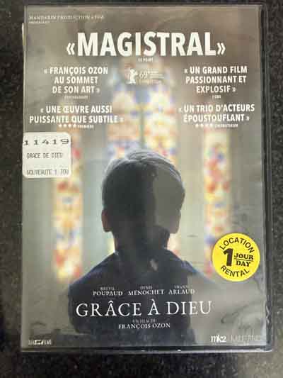 dvd – grace a dieu (2018)